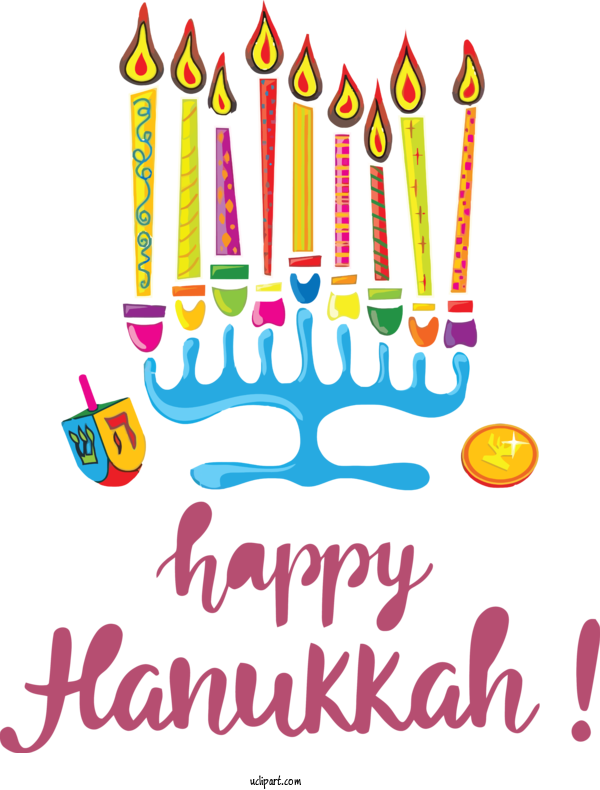 Free Holidays Hanukkah HANUKKAH (JEWISH FESTIVAL) Hanukkah Menorah For Hanukkah Clipart Transparent Background