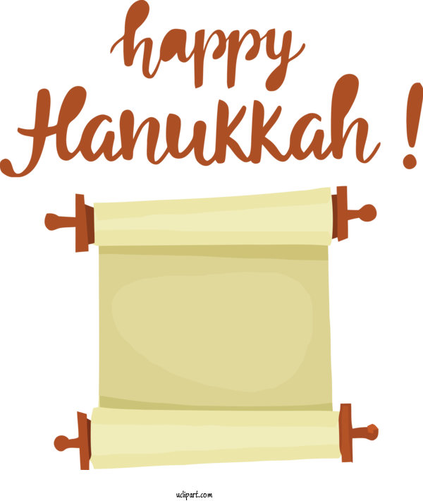 Free Holidays Design Line Yellow For Hanukkah Clipart Transparent Background