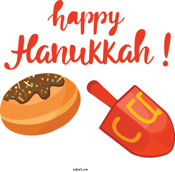 Free Holidays Fast Food Design Line For Hanukkah Clipart Transparent Background