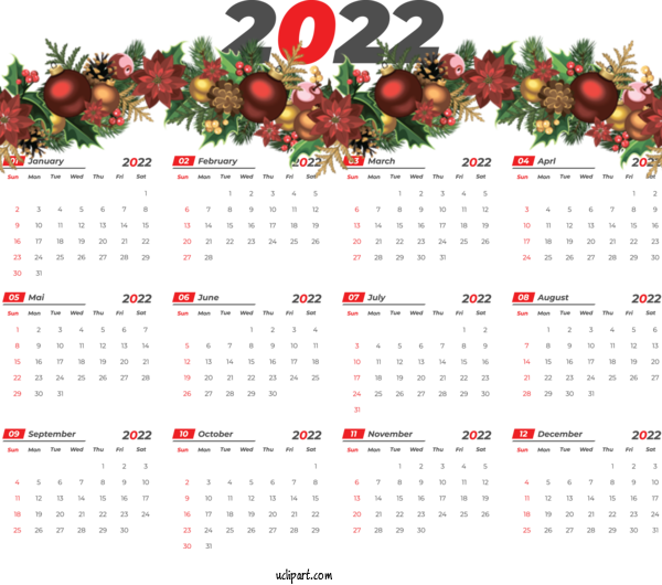 Free Life Calendar System Tree Fruit For Yearly Calendar Clipart Transparent Background