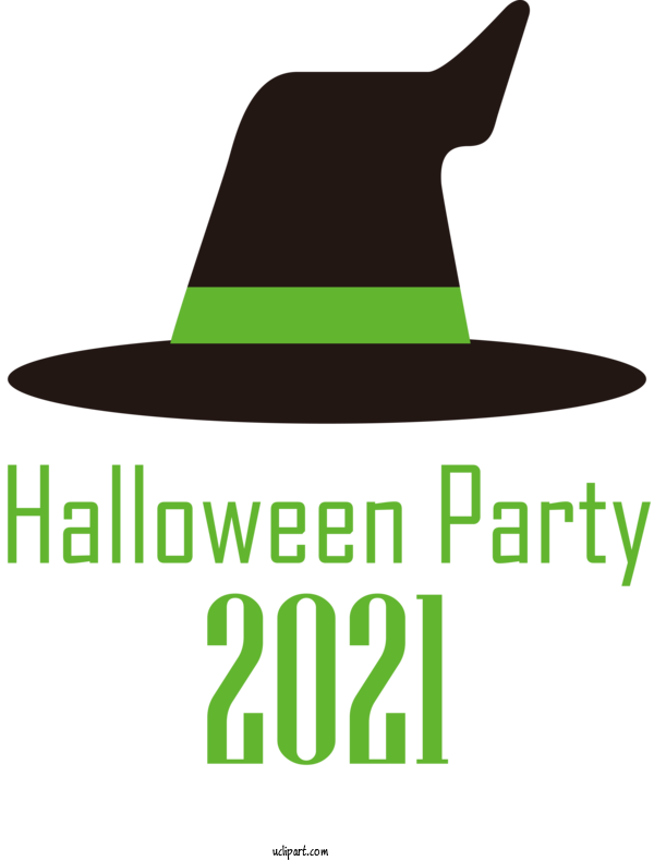 Free Holidays Logo Design Hat For Halloween Clipart Transparent Background