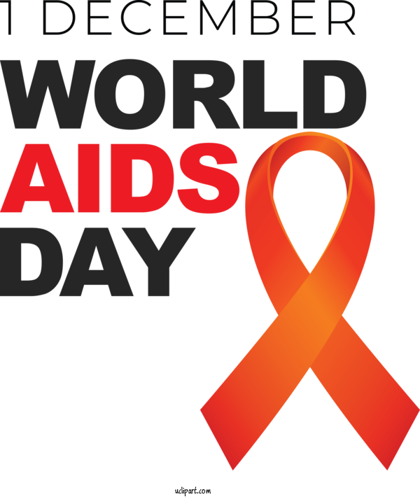 Free Holidays Logo Design Symbol For World AIDS Day Clipart Transparent Background