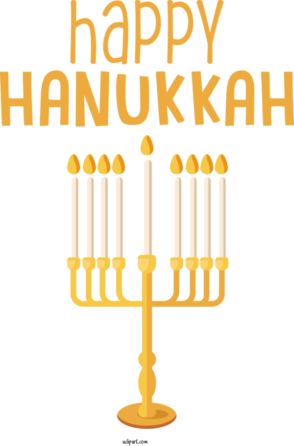 Free Holidays Hanukkah Hanukkah Menorah Temple Menorah For Hanukkah Clipart Transparent Background