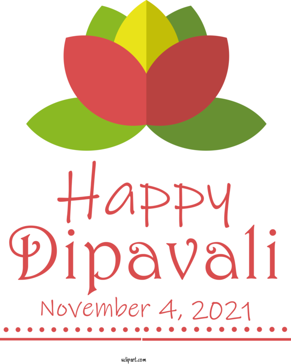 Free Holidays Leaf Logo Line For Diwali Clipart Transparent Background