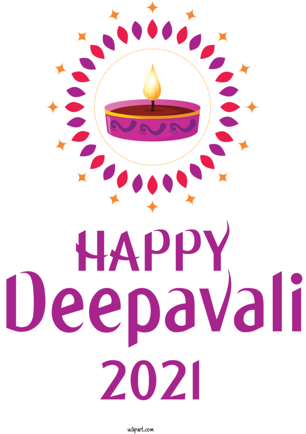 Free Holidays Logo Line Pink M For Diwali Clipart Transparent Background