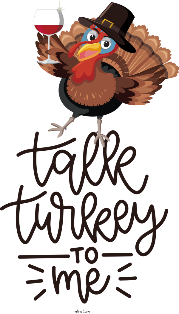 Free Holidays Thanksgiving Wild Turkey Turkey For Thanksgiving Clipart Transparent Background