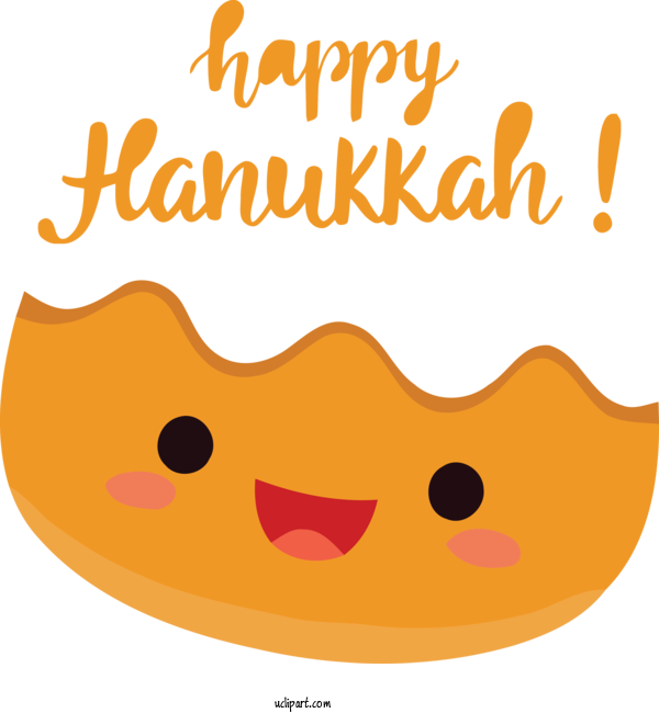 Free Holidays Cartoon Line Happiness For Hanukkah Clipart Transparent Background