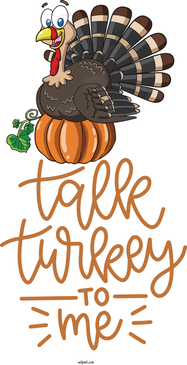 Free Holidays Domestic Turkey Wild Turkey Ham For Thanksgiving Clipart Transparent Background