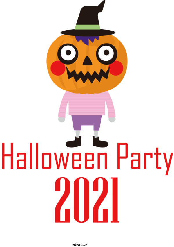 Free Holidays Cartoon Logo Japan For Halloween Clipart Transparent Background