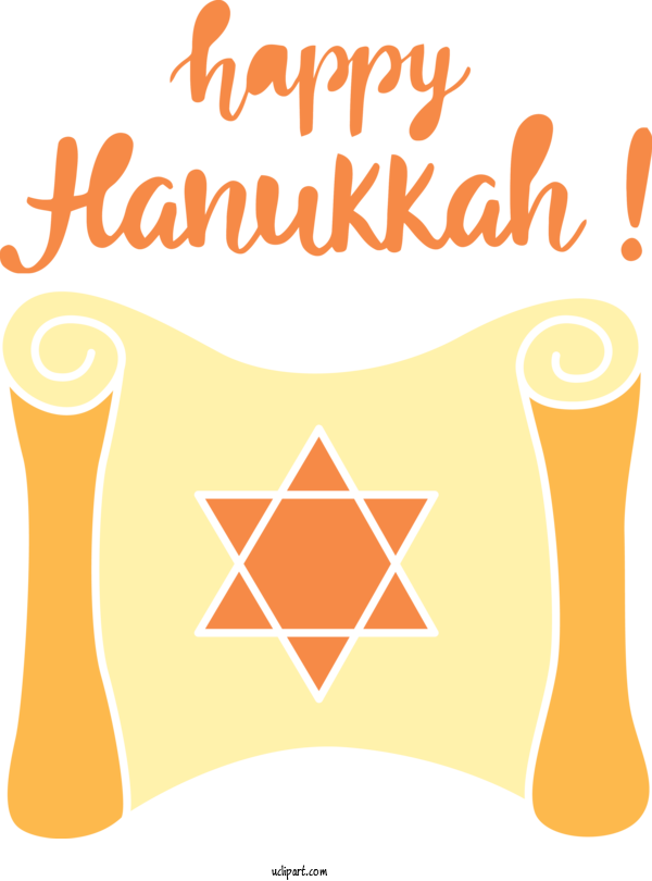 Free Holidays Furniture Line Yellow For Hanukkah Clipart Transparent Background