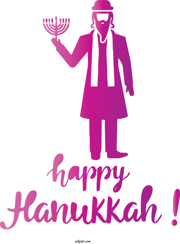 Free Holidays Human Design Logo For Hanukkah Clipart Transparent Background