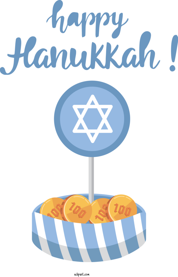 Free Holidays Candle Logo Silhouette For Hanukkah Clipart Transparent Background