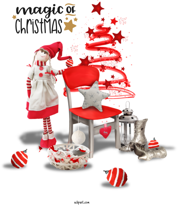 Free Holidays Mrs. Claus Rudolph Christmas Day For Christmas Clipart Transparent Background
