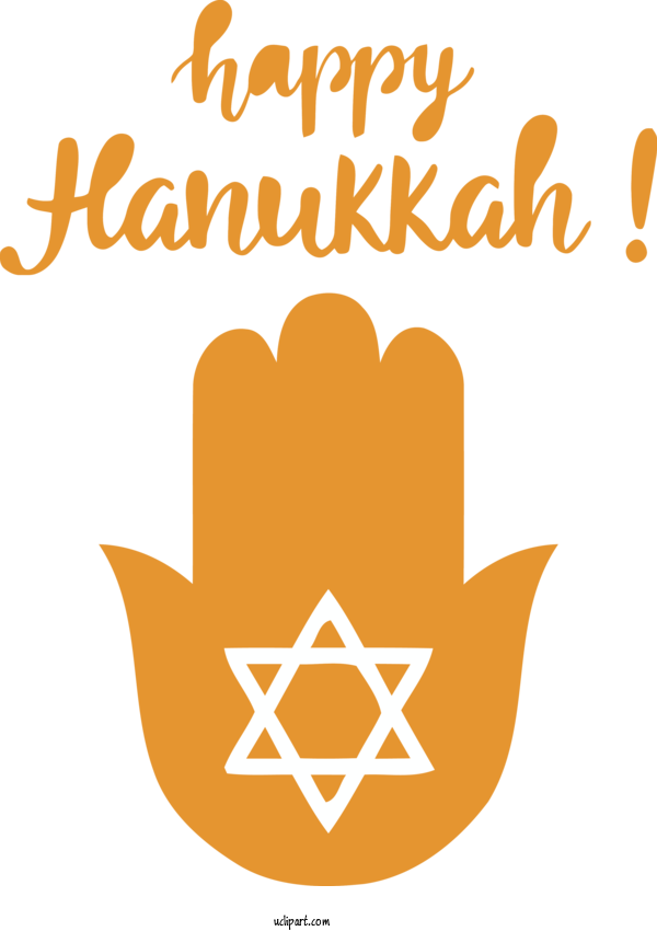 Free Holidays Logo Line Star For Hanukkah Clipart Transparent Background