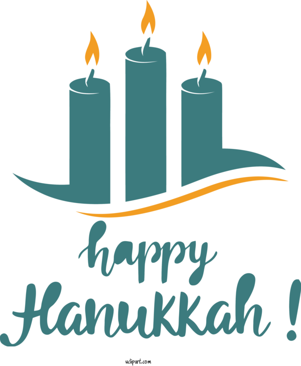 Free Holidays Logo Design Line For Hanukkah Clipart Transparent Background