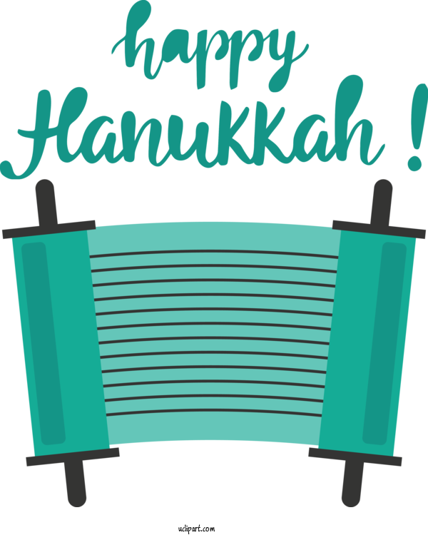 Free Holidays Design Line Green For Hanukkah Clipart Transparent Background