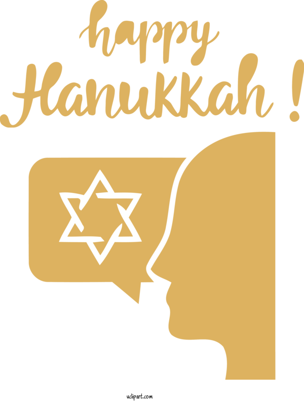 Free Holidays Human Logo Conversation For Hanukkah Clipart Transparent Background