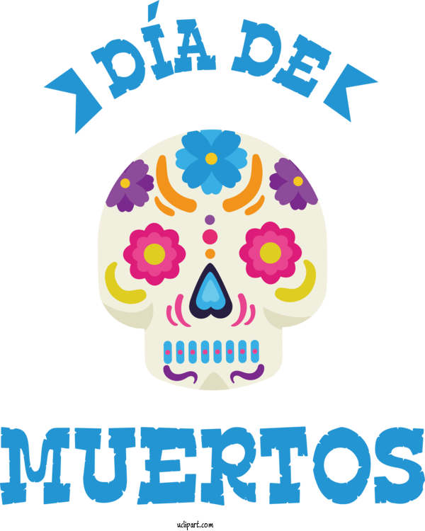 Free Holidays Logo Ingelmunster Design For Day Of The Dead Clipart Transparent Background