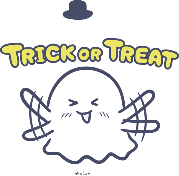 Free Holidays Human Logo Cartoon For Halloween Clipart Transparent Background
