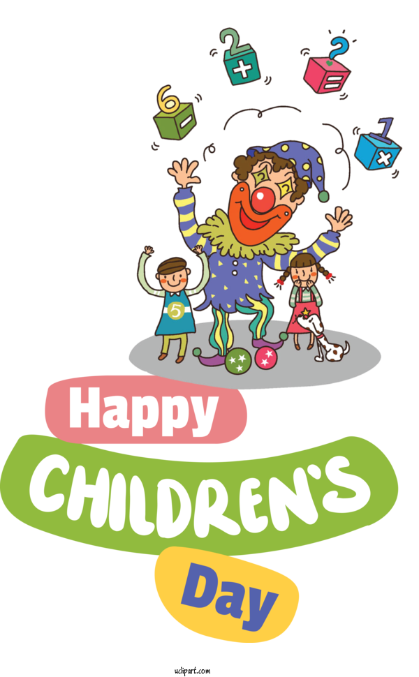 Free Holidays Language Intellectual Disability Language Delay For Children's Day Clipart Transparent Background