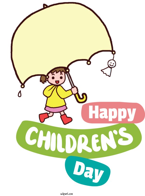Free Holidays Human Florence Center Cartoon For Children's Day Clipart Transparent Background
