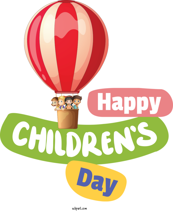 Free Holidays Balloon Hot Air Balloon Hot Air Ballooning For Children's Day Clipart Transparent Background