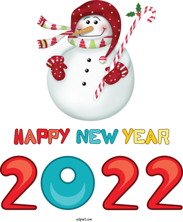 Free Holidays Mrs. Claus Rudolph Reindeer For New Year 2022 Clipart Transparent Background