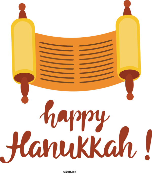 Free Holidays Logo Design Line For Hanukkah Clipart Transparent Background