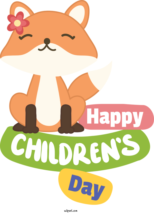 Free Holidays Cat Dog Small For Children's Day Clipart Transparent Background