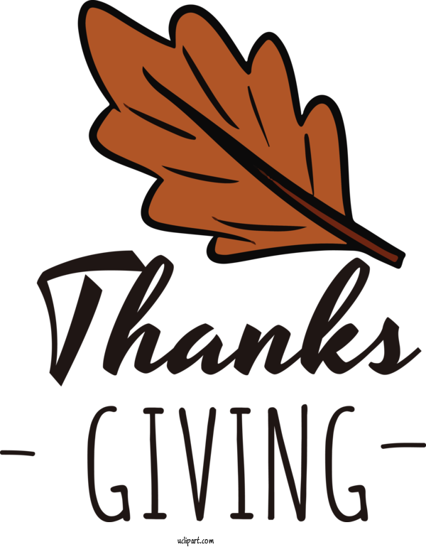 Free Holidays Leaf Logo Line For Thanksgiving Clipart Transparent Background