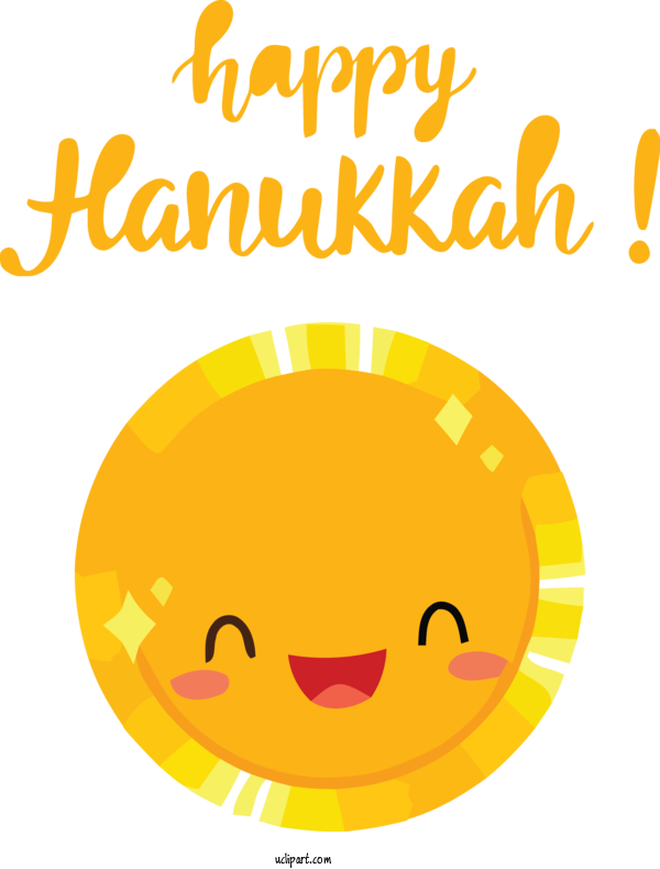 Free Holidays Smiley Emoticon Happiness For Hanukkah Clipart Transparent Background