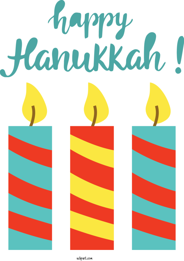 Free Holidays Design Line Yellow For Hanukkah Clipart Transparent Background