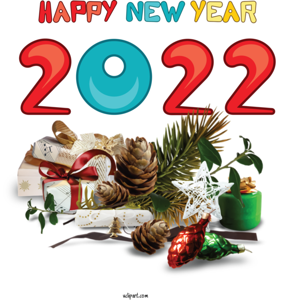 Free Holidays New Year 2022 Christmas Day Merry Christmas And Happy New Year 2022 For New Year 2022 Clipart Transparent Background