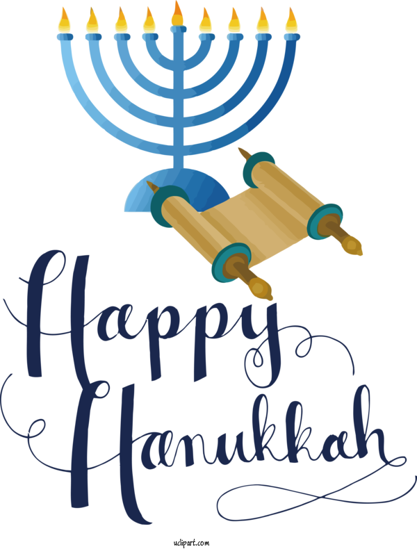 Free Holidays Human Behavior Line For Hanukkah Clipart Transparent Background