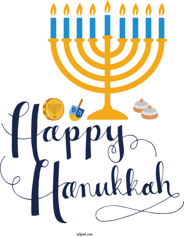 Free Holidays Human Candle Candle Holder For Hanukkah Clipart Transparent Background