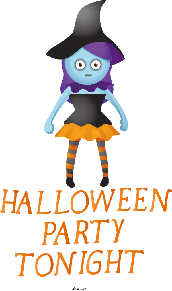 Free Holidays Cartoon Line Purple For Halloween Clipart Transparent Background
