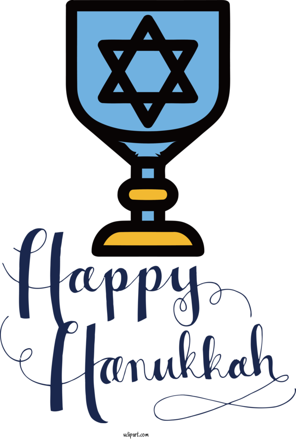 Free Holidays Human Logo Line For Hanukkah Clipart Transparent Background