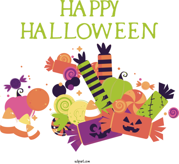 Free Holidays Human Design Cartoon For Halloween Clipart Transparent Background