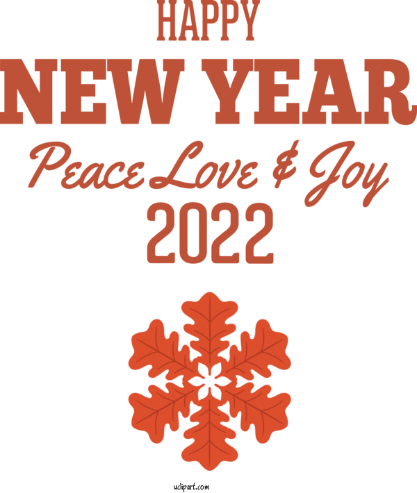 Free Holidays Leaf Flower Petal For New Year 2022 Clipart Transparent Background