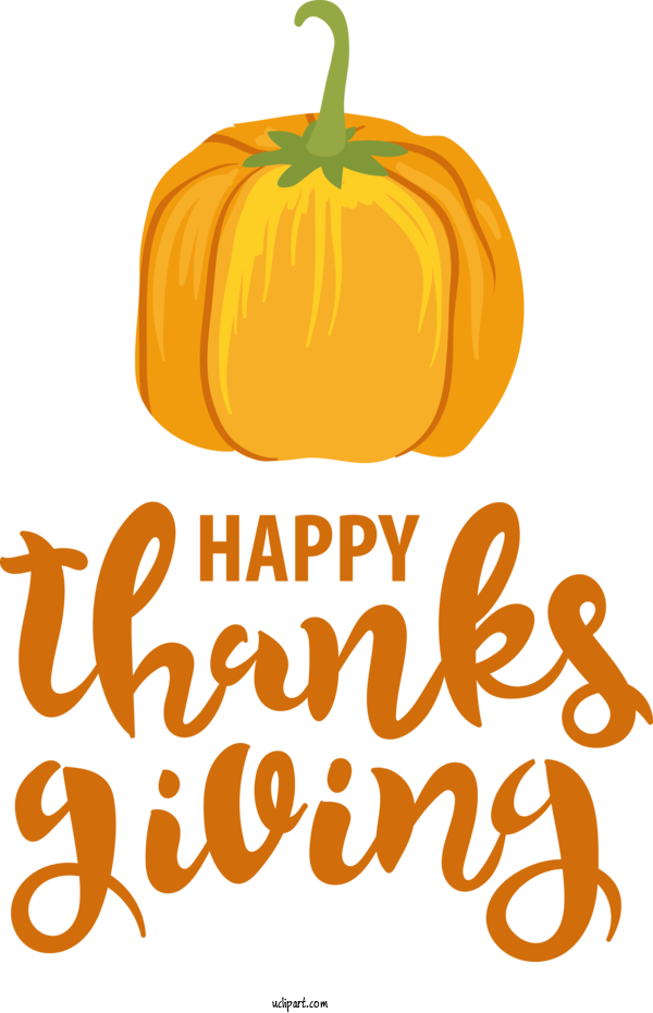 Free Holidays Squash Jack O' Lantern Calabaza For Thanksgiving Clipart Transparent Background