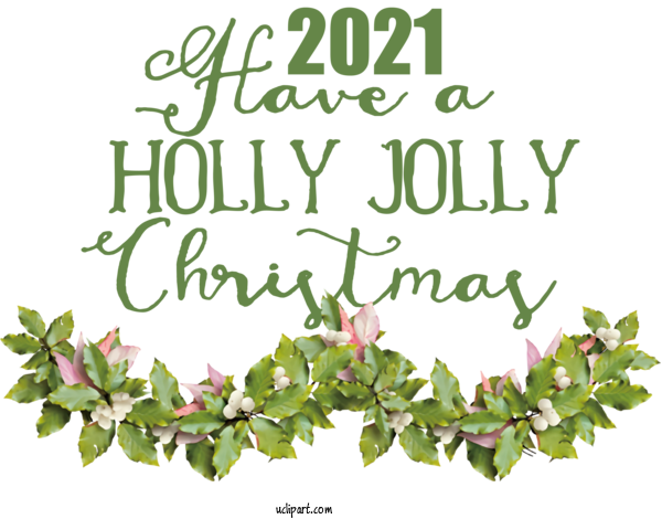 Free Holidays Leaf Floral Design Design For Christmas Clipart Transparent Background