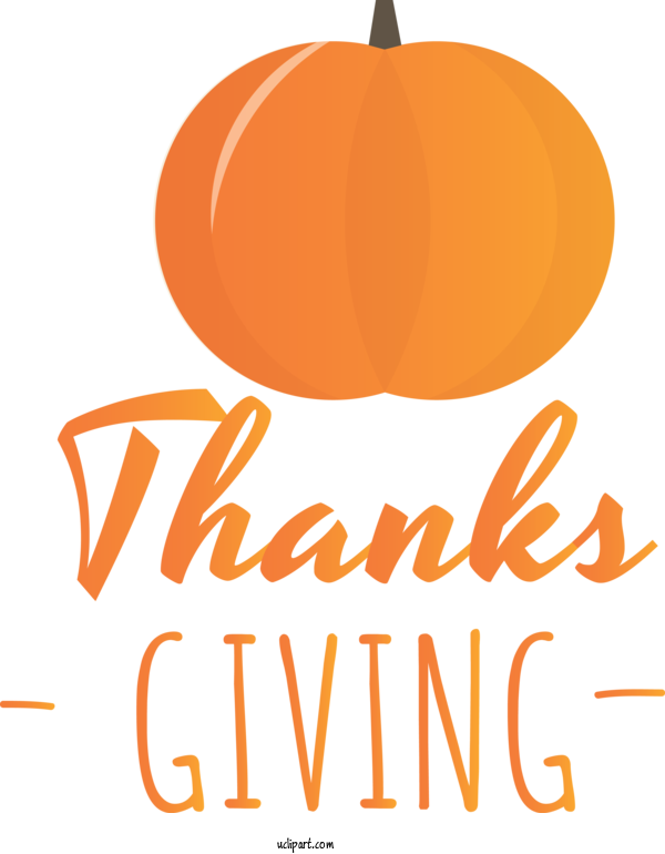 Free Holidays Jack O' Lantern Logo Line For Thanksgiving Clipart Transparent Background
