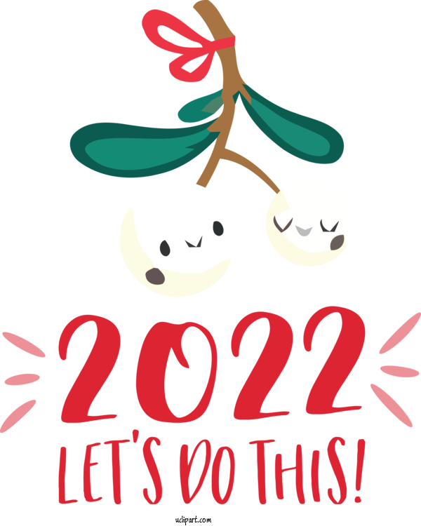 Free Holidays Atmosphere  2022 New Year Christmas Day For New Year 2022 Clipart Transparent Background