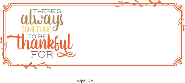 Free Holidays Line Font Paper For Thanksgiving Clipart Transparent Background