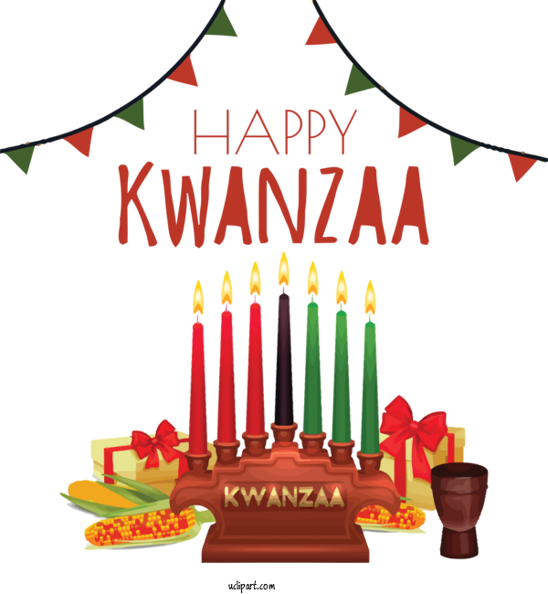 Free Holidays Kwanzaa Holiday Celebration Kwanzaa Kinara For Kwanzaa Clipart Transparent Background