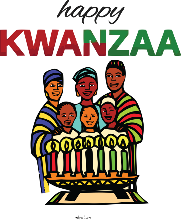 Free Holidays Kwanzaa Kinara Christmas Day For Kwanzaa Clipart Transparent Background