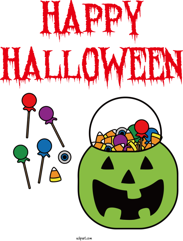 Free Holidays Human Cartoon Plant For Halloween Clipart Transparent Background