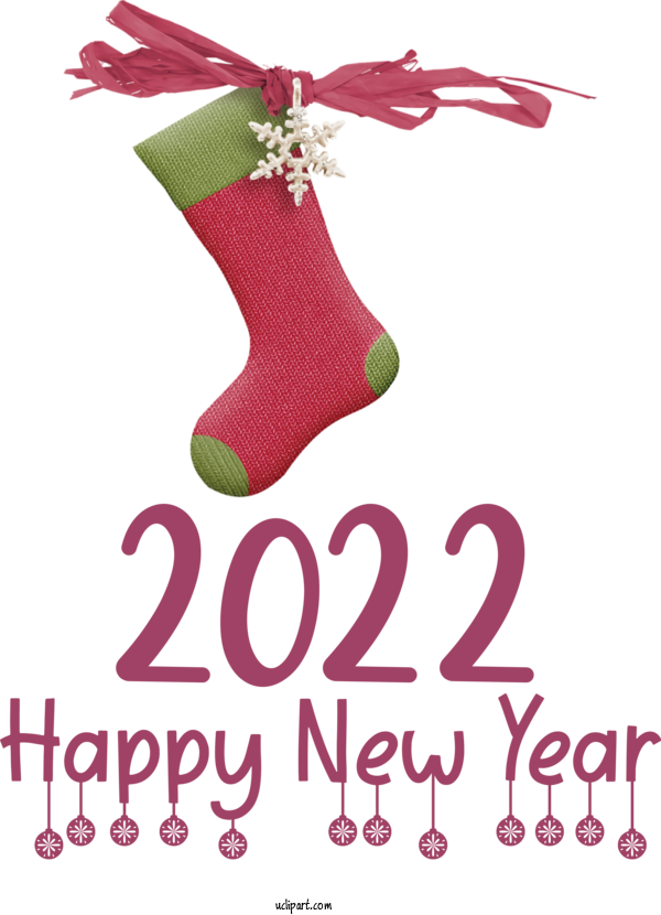 Free New Year Bauble Christmas Day HOLIDAY ORNAMENT For Happy New Year 2022 Clipart Transparent Background