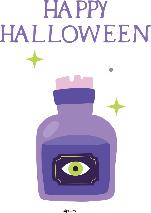 Free Holidays Logo Design Line For Halloween Clipart Transparent Background