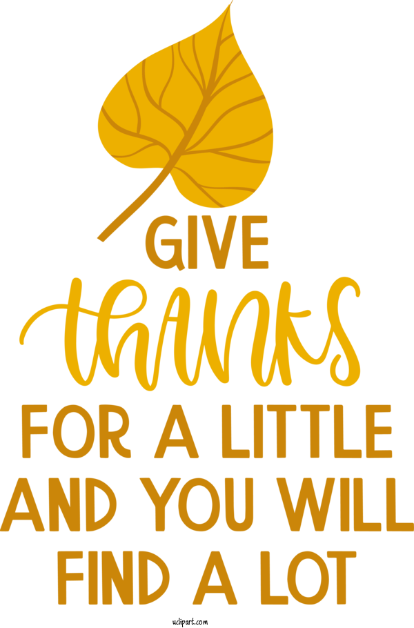 Free Holidays Leaf Logo Commodity For Thanksgiving Clipart Transparent Background